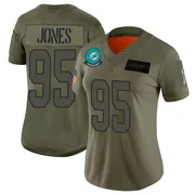 Women's Nike Miami Dolphins Benito Jones Camo 2019 Salute to Service Jersey - Limited