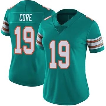 Women's Nike Miami Dolphins Cody Core Aqua Alternate Vapor Untouchable Jersey - Limited