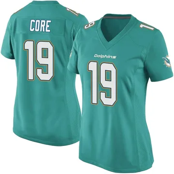 Women's Nike Miami Dolphins Cody Core Aqua Team Color Jersey - Game