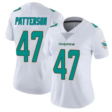 Women's Nike Miami Dolphins Riley Patterson White limited Vapor Untouchable Jersey