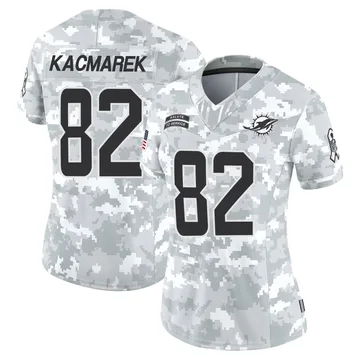 Women's Nike Miami Dolphins Will Kacmarek Arctic Camo 2024 Salute to Service Jersey - Limited
