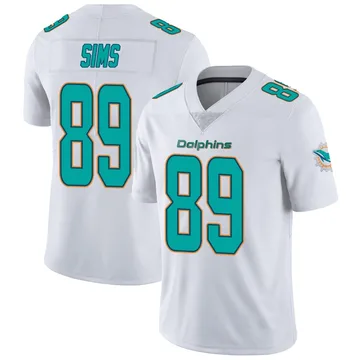 Youth Nike Miami Dolphins Ben Sims White limited Vapor Untouchable Jersey