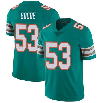 Youth Nike Miami Dolphins Cameron Goode Aqua Alternate Vapor Untouchable Jersey - Limited