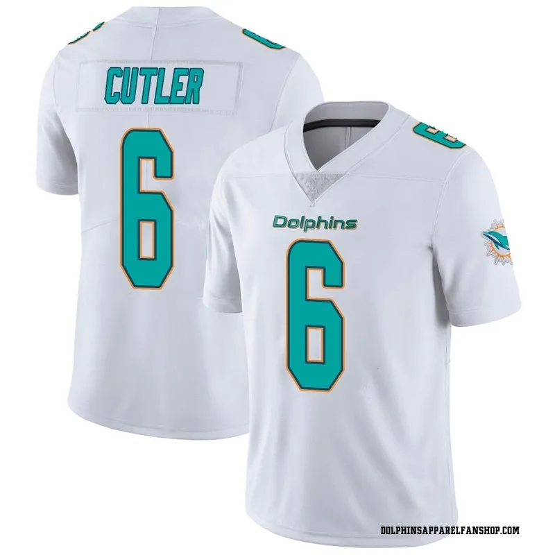 Youth Nike Miami Dolphins Jay Cutler White limited Vapor Untouchable Jersey -